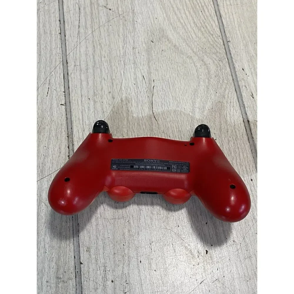 Sony PlayStation 4 PS4 CUH-ZCT2U Wireless DualShock Controller - Magma Red